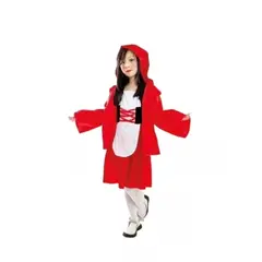 TODODISFRACESCHILE - Disfraz Caperucita Roja Talla 5 a 6 años