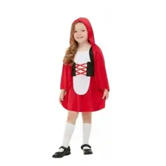 TODODISFRACESCHILE - Disfraz Caperucita Roja Talla 3 a 4 años