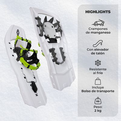 Imagen 2 del producto Raquetas de Nieve Ligeras Sollipulli Deck Extensible