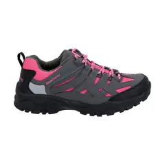 BLACKSHEEP - Zapatilla Outdoor Bajo Gris-Rosa Puyehue