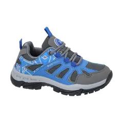 BLACKSHEEP - Zapato Infantil Outdoor Alto Azul Gris Juncal