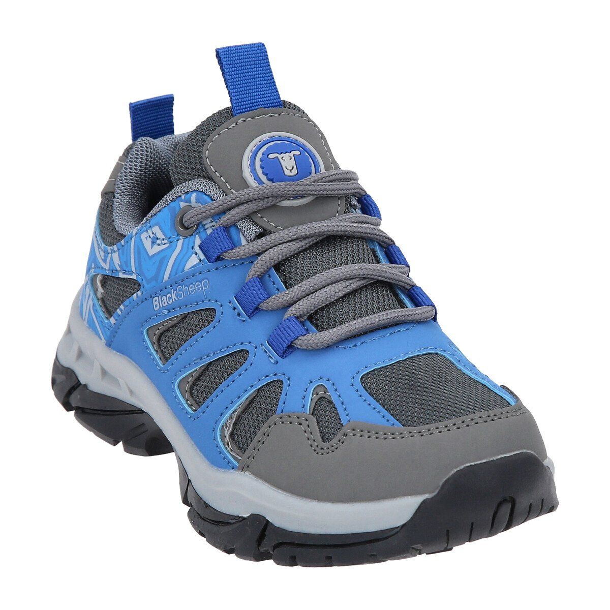 BLACKSHEEP - Zapato Infantil Outdoor Alto Azul Gris Juncal Blacksheep