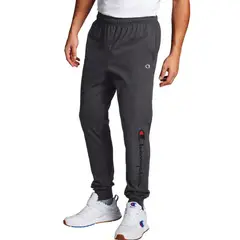 CHAMPION - Jogger Jersey Algodón Hombre Gris Graphic