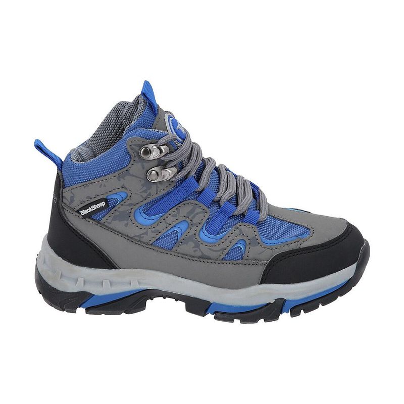 BLACKSHEEP - Zapato Infantil Outdoor Alto Azul Gris Manquehue Blacksheep