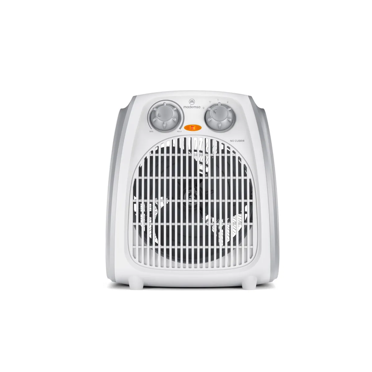 MADEMSA - Termoventilador Mademsa 1800W 2 Velocidades y Termostato TV300 Blanco