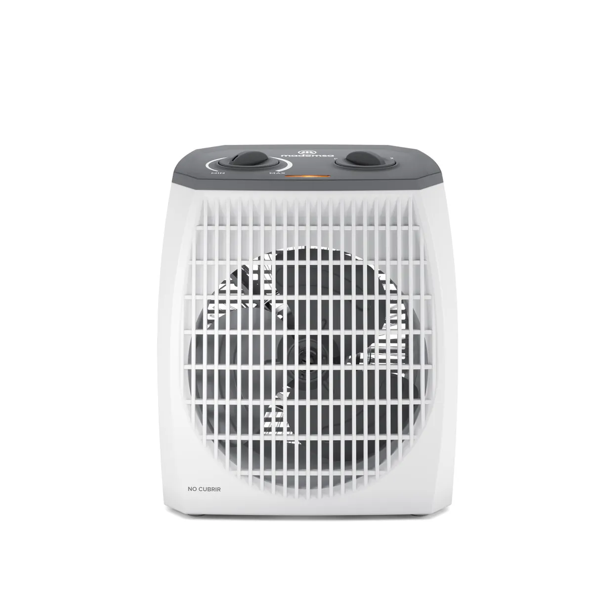 MADEMSA - Termoventilador Mademsa 2000W 2 Velocidades y Termostato TV500 Blanco