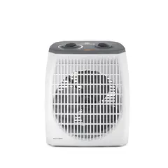 MADEMSA - Termoventilador 2000W 2 Velocidades y Termostato TV500 Blanco