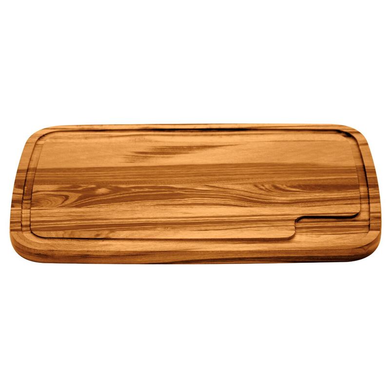 TRAMONTINA - Tabla Picar y Servir en Madera Muiracatiara 49x28 Tramontina