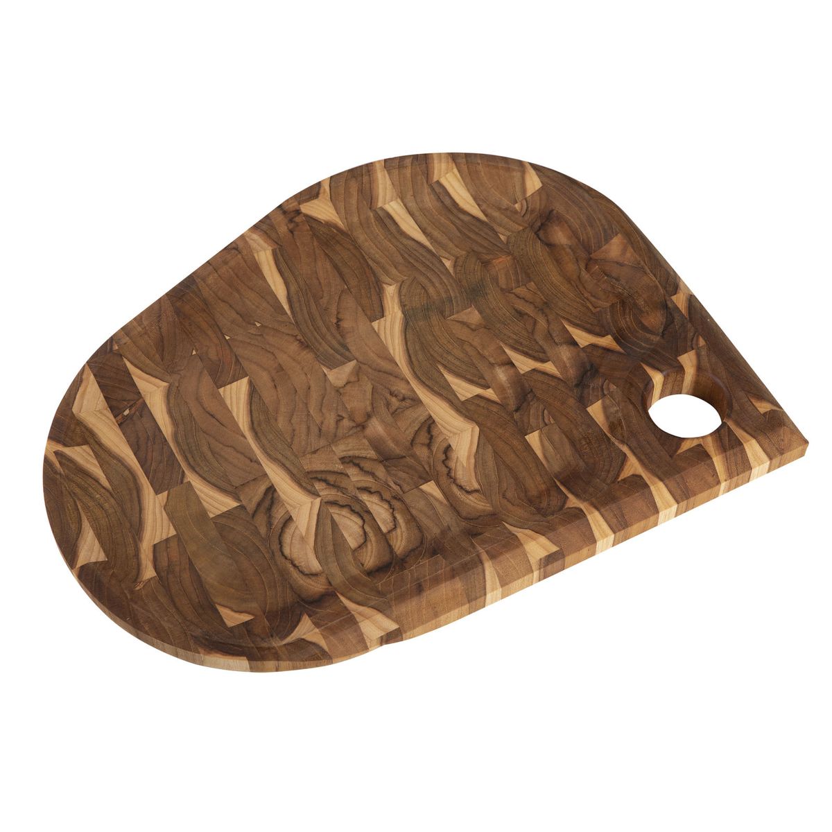 TRAMONTINA - Tabla para Servir Tramontina Folium en Madera de Teca FSC Acabado Aceite