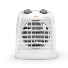 MADEMSA - Termoventilador 2000W 2 Velocidades y Termostato TV1000 Blanco