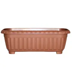 GENERICO - Jardineras Maceteros Para Plantas 41cm De Largo Cafe
