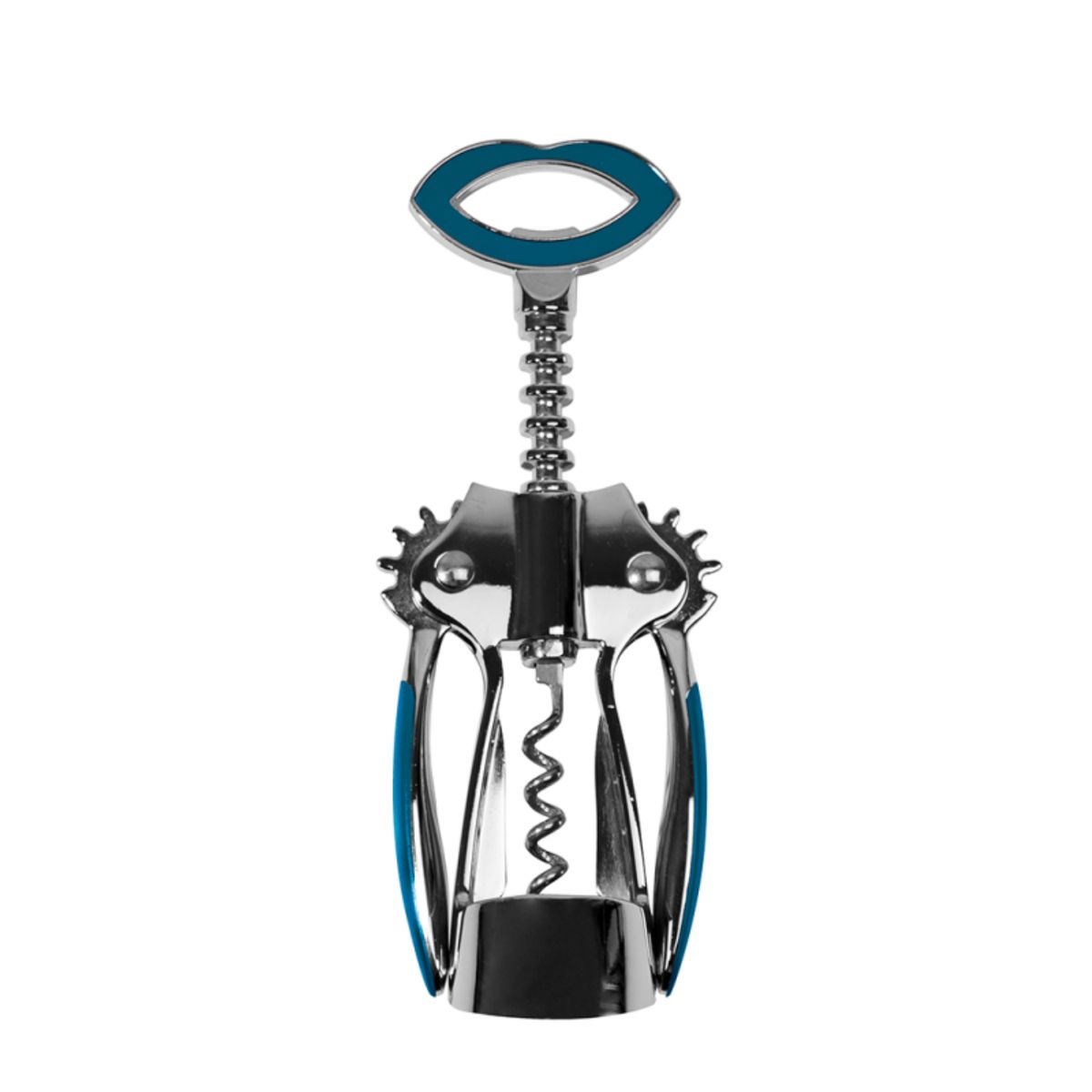 FTA - Sacacorcho Silicona Acero Inoxidable Azul FTA