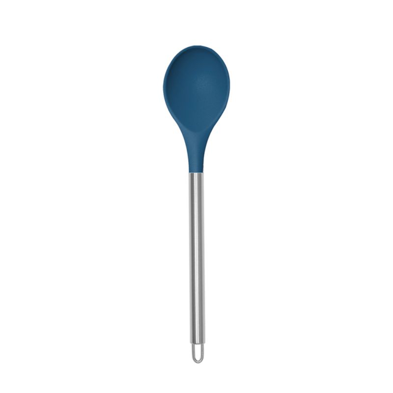 FTA - Cuchara Silicona Mango Acero Azul FTA