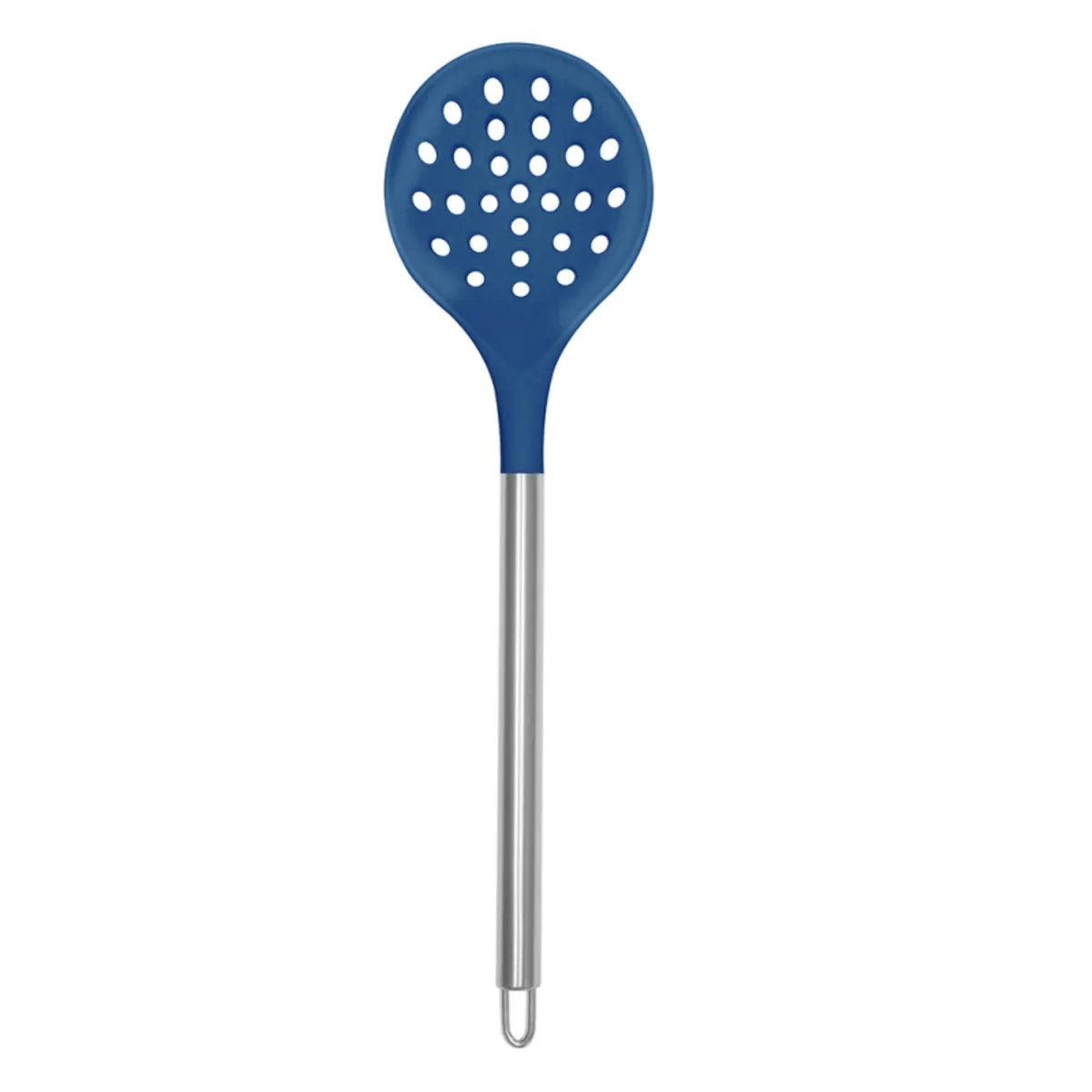 FTA - Espumadera Silicona Mango Acero Azul FTA