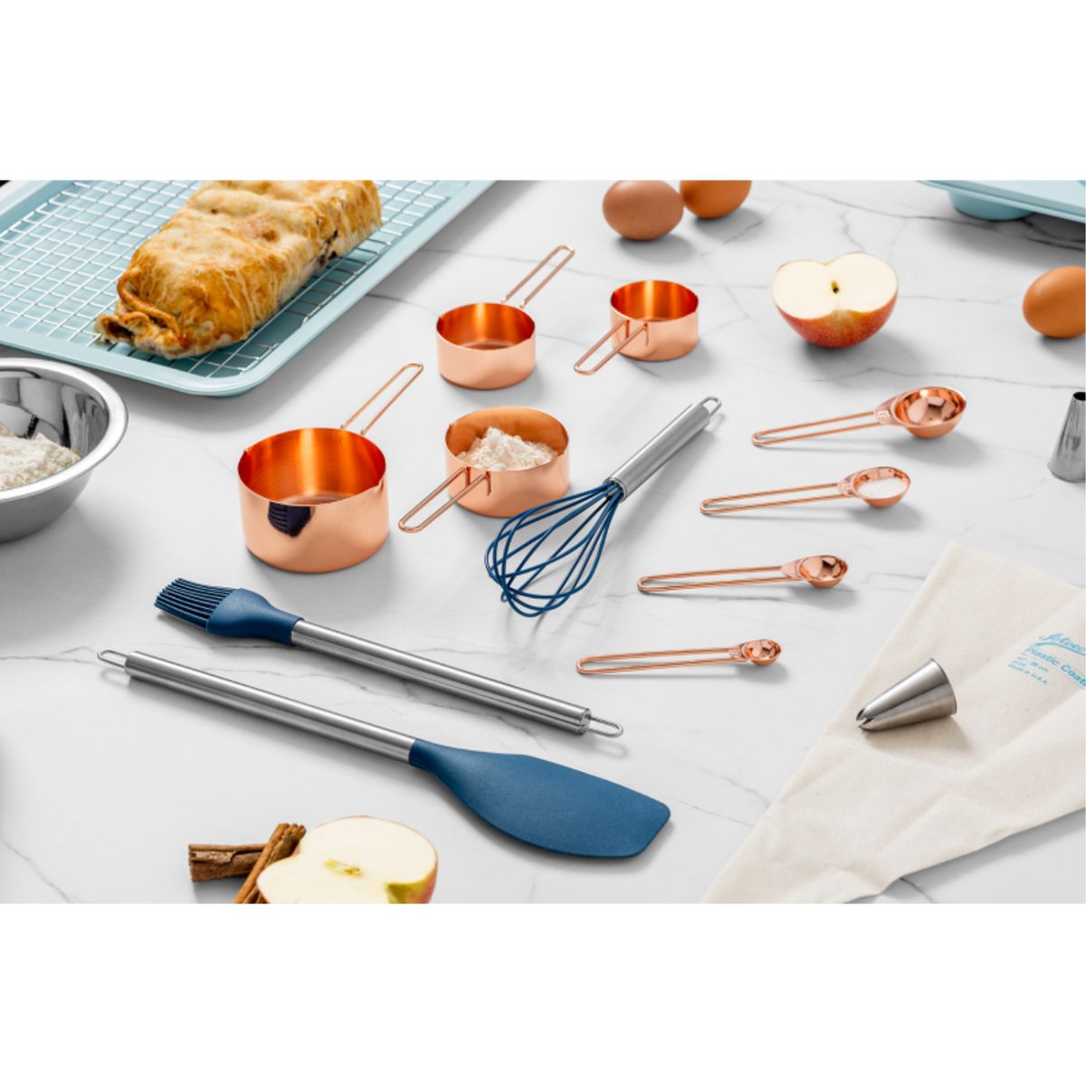 FTA - Mezquino Silicona Mango Acero Azul FTA