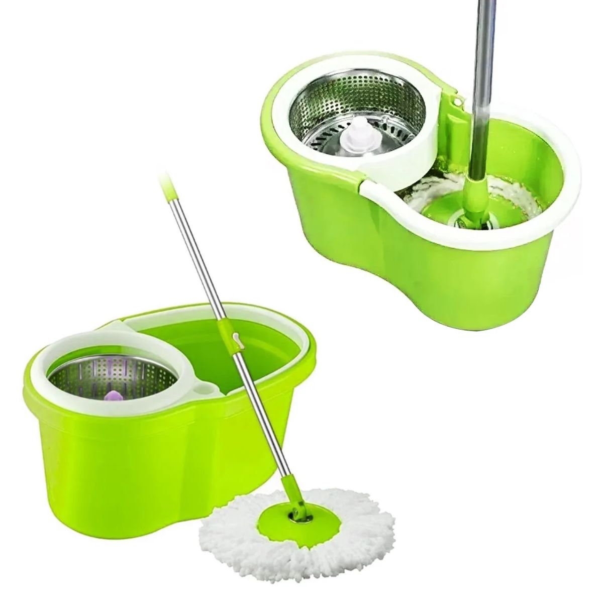 GENERICO - MOPA TRAPEADORA GIRATORIA VERDE