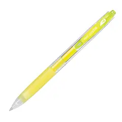 PILOT - Lápiz Gel Pop´lol Neón Amarillo 0.7 mm. 12 Ud