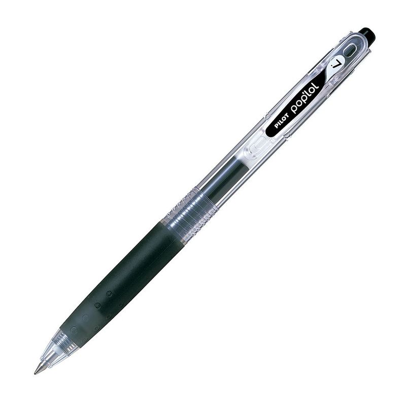 PILOT - Lápiz Gel Pop´lol Negro 0.7 mm. 12 Ud