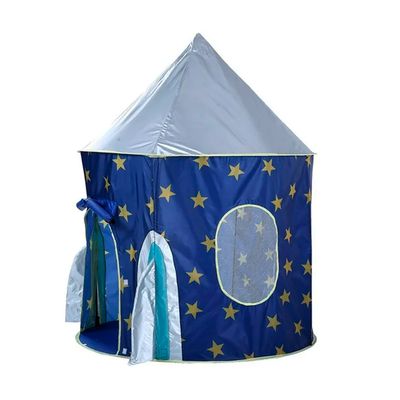 Imagen 2 del producto Carpa Infantil Castillo Niño Puertas Azul Re1105b