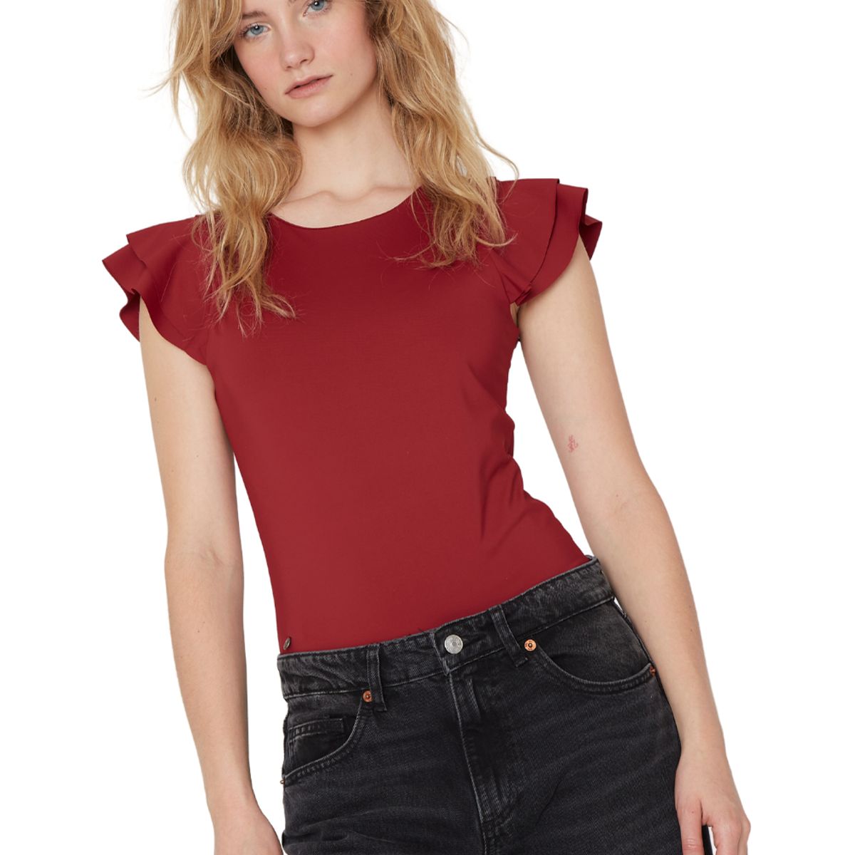 JACINTA TIENDA - Body Olimpia burdeo Jacinta Tienda