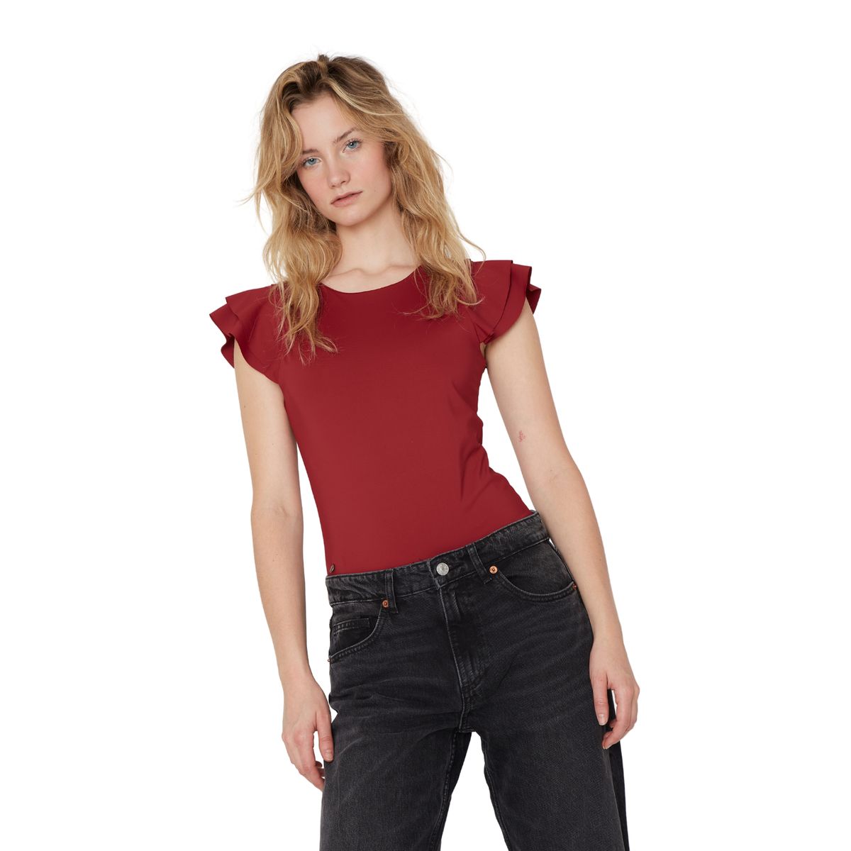 JACINTA TIENDA - Body Olimpia burdeo Jacinta Tienda