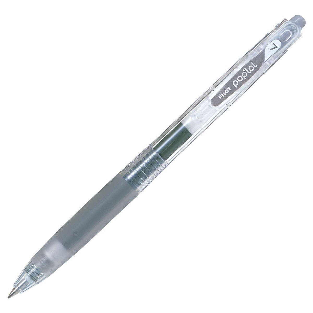 PILOT - Lápiz Gel Pop´lol Gris 0.7 mm. 12 Ud