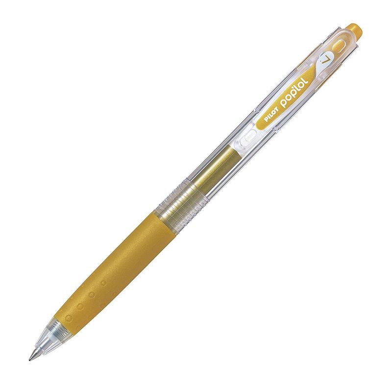 PILOT - Lápiz Gel Pop´lol Dorado 0.7 mm. 12 Ud