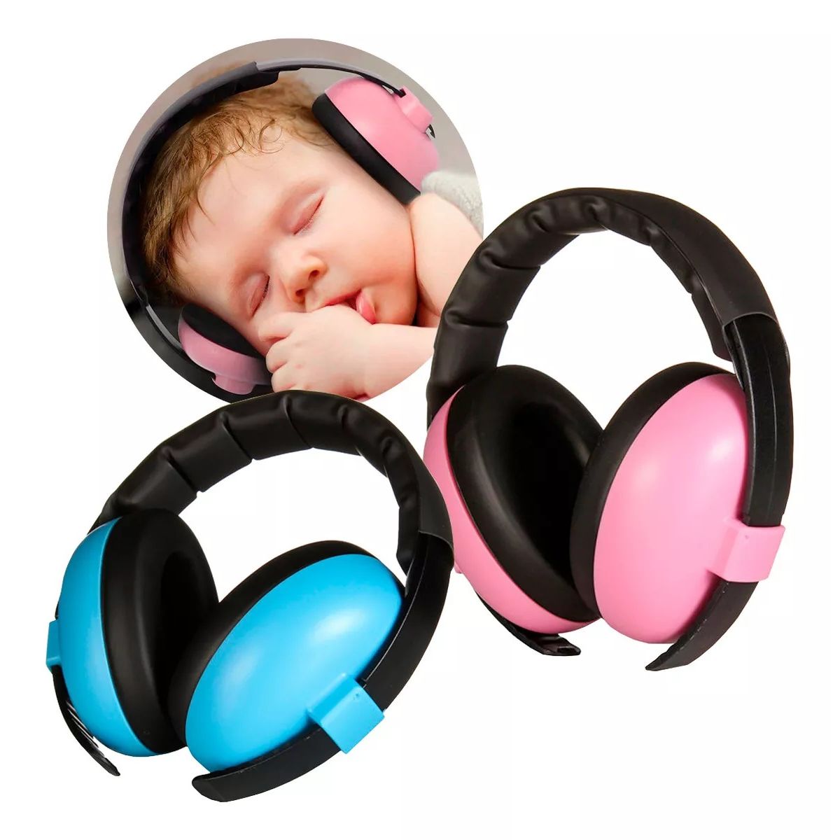GENERICO - Orejeras Antiruido Auriculares Protectores Bebes Y Niños