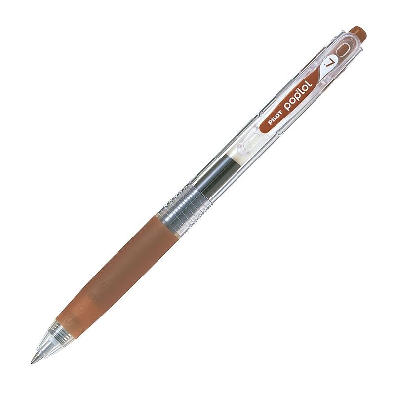 PILOT - Lápiz Gel Pop´lol Café 0.7 mm. 12 Ud