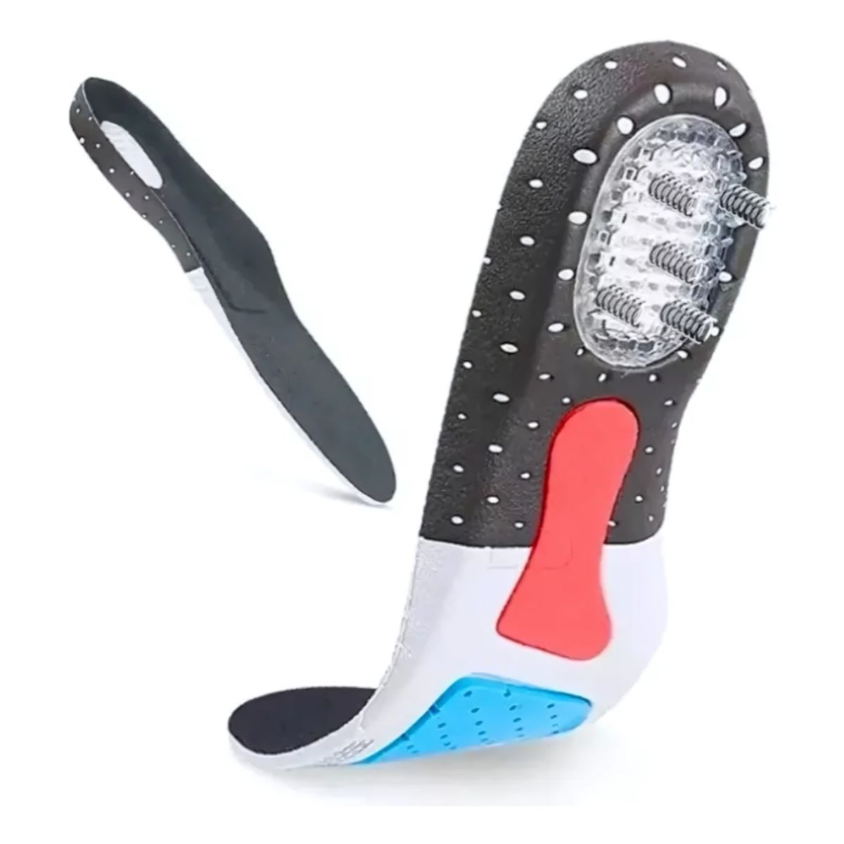 BELIDASHOP - Par Plantillas Ortopédica Gel Fascitis Espolón Ajustable Pie