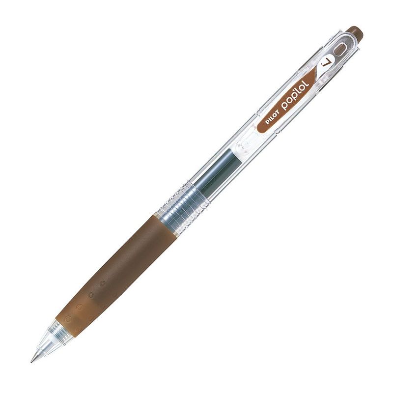 PILOT - Lápiz Gel Pop´lol Café Oscuro 0.7 mm. 12 Ud