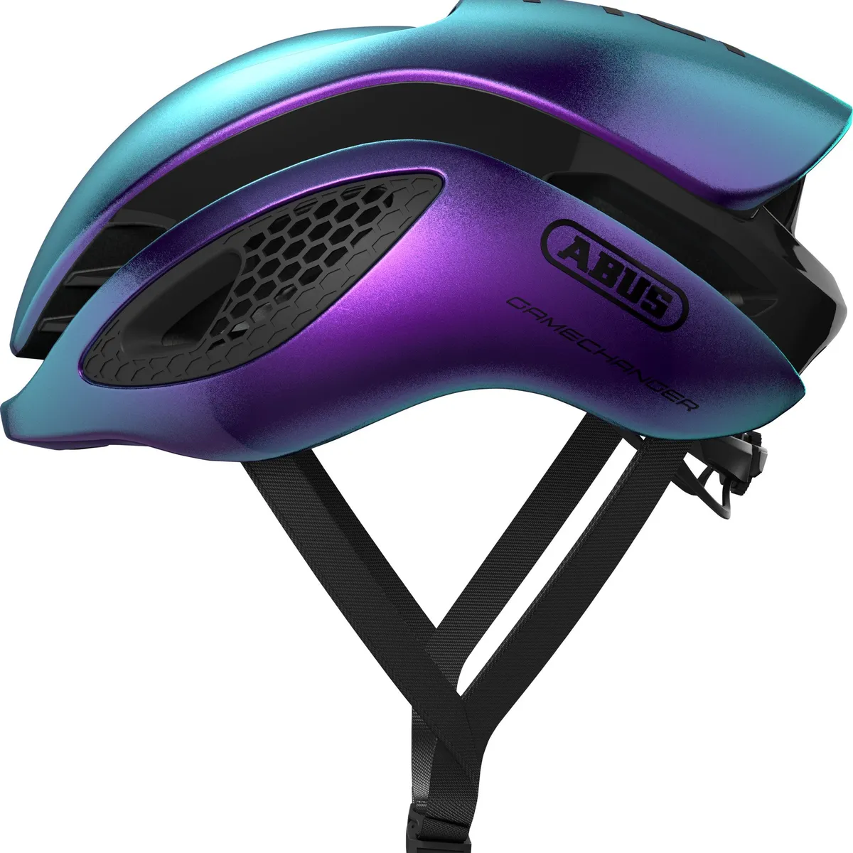 ABUS - Casco Bicicleta Gamechanger Purpura Flip Talla L 59-62cm