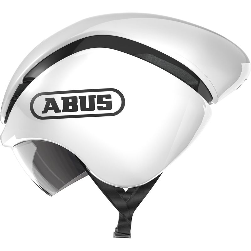 ABUS - Casco Bicicleta Gamechanger Tt Blanco Brilla Talla L 58-61cm