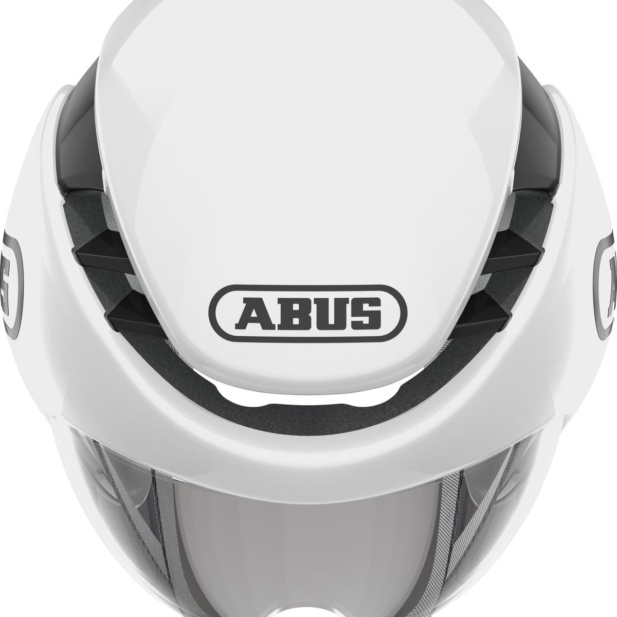 ABUS - Casco Bicicleta Gamechanger Tt Blanco Brilla Talla L 58-61cm