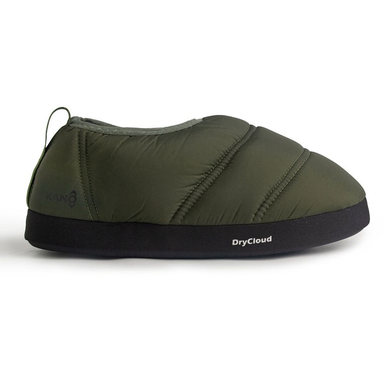 Pantuflas Outdoor Unisex Impermeables con Memory Foam Verde