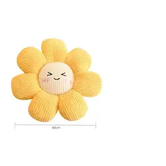 GENERICO - Cojín Flor Margarita Decorativo