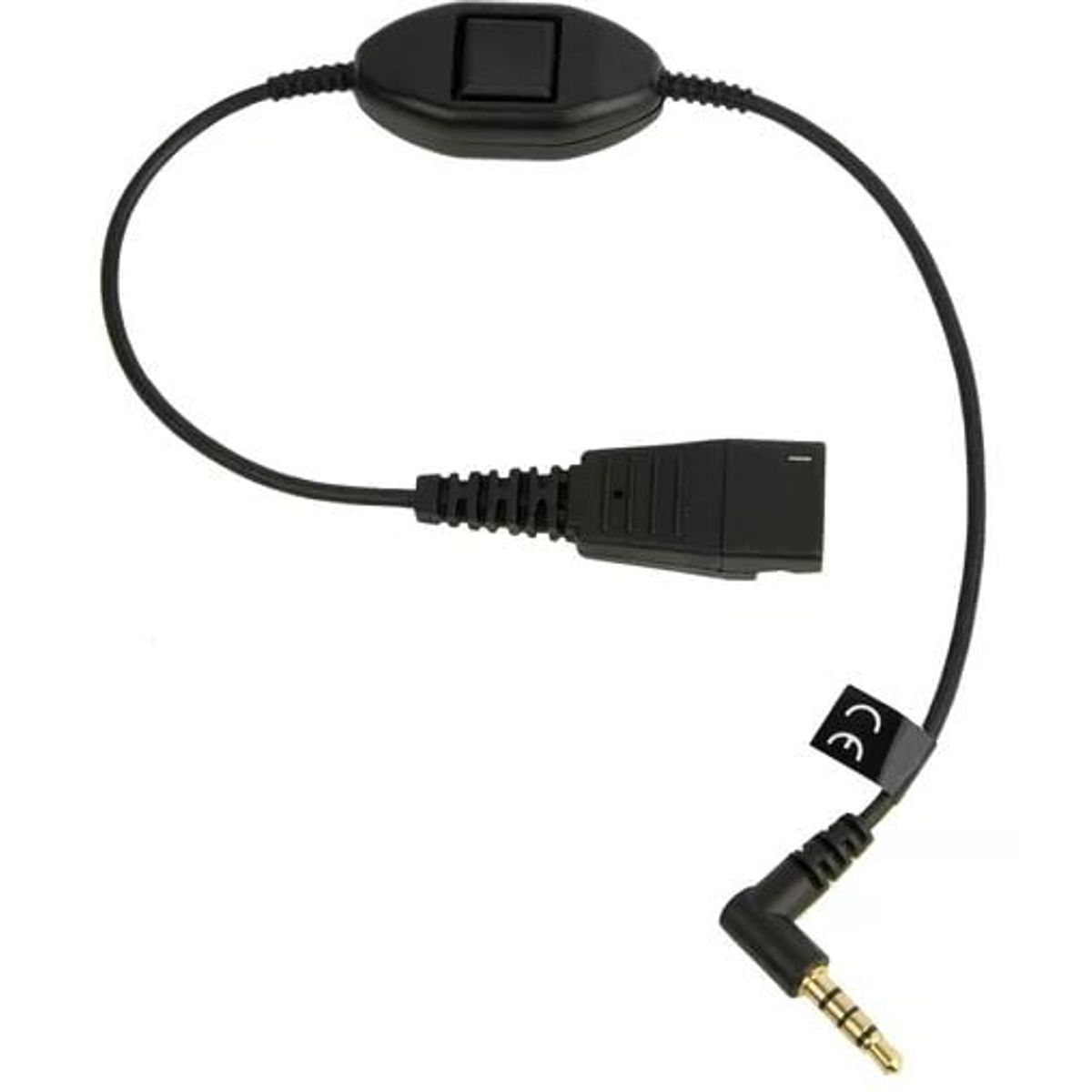 JABRA - Adaptador Cable Jabra Qd a 35mm para Audifonos