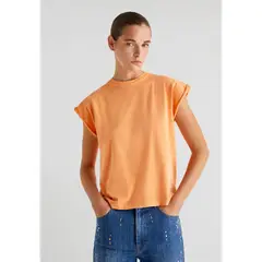 SCALPERS - Polera Calavera Bordada Tono