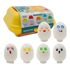GENERICO - Nuevo Juego Didáctico Huevos De Encaje Pollito