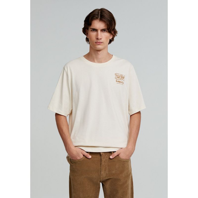 SCALPERS - Polera Dibujo Trasero