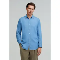 SCALPERS - Camisa Denim Calavera Tapeta