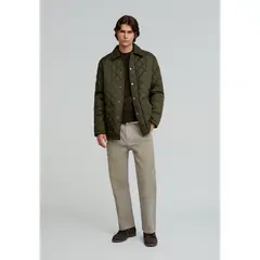 SCALPERS - Chaqueta Premium Acolchada Cuello Pana