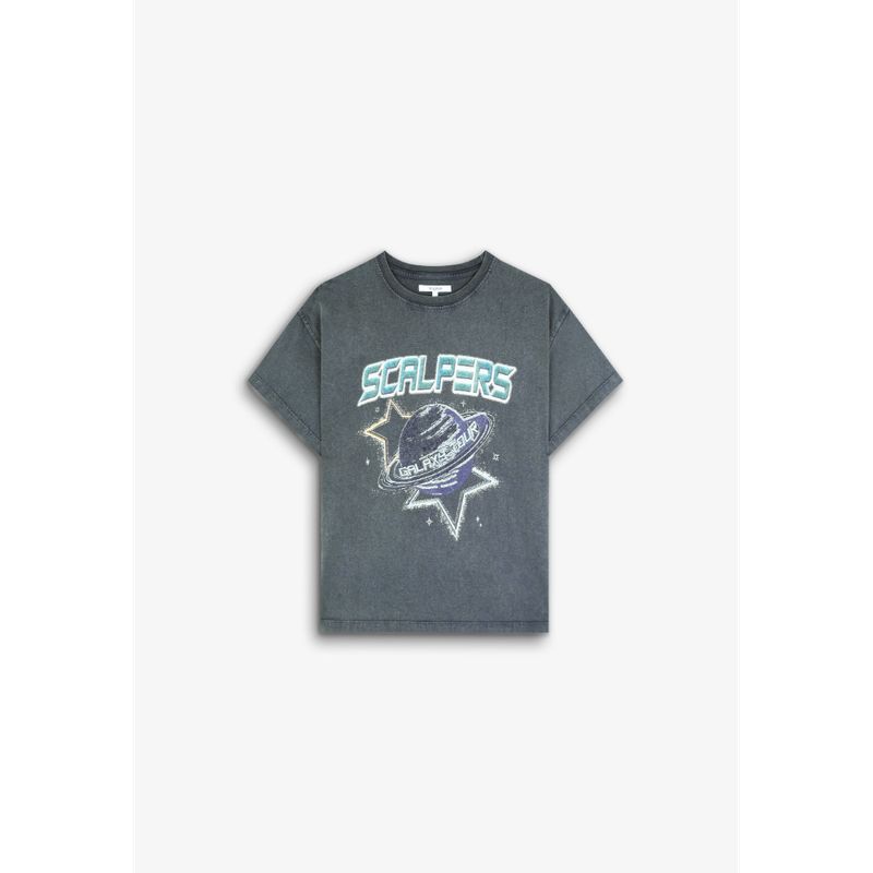 SCALPERS - Polera Lavada Print Frontal