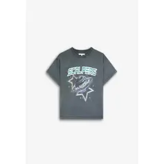 SCALPERS - Polera Lavada Print Frontal