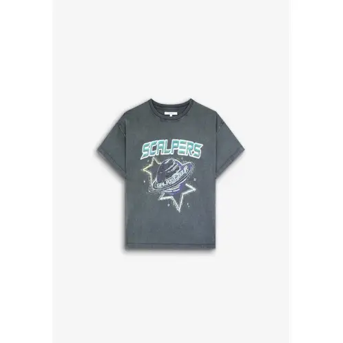 SCALPERS - Polera Lavada Print Frontal