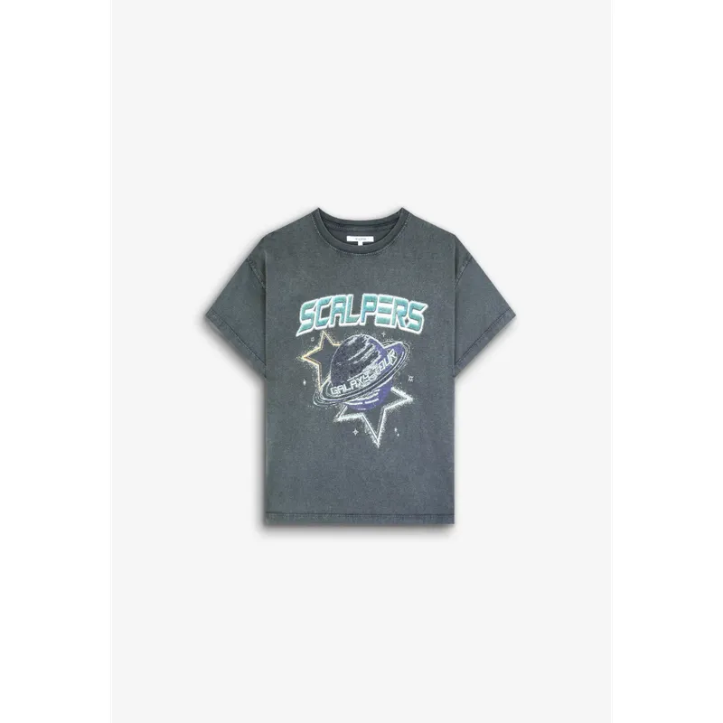 SCALPERS - Polera Lavada Print Frontal