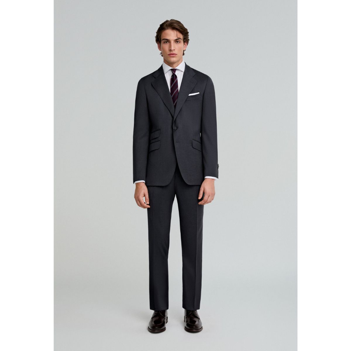 SCALPERS - Traje Gris Lana