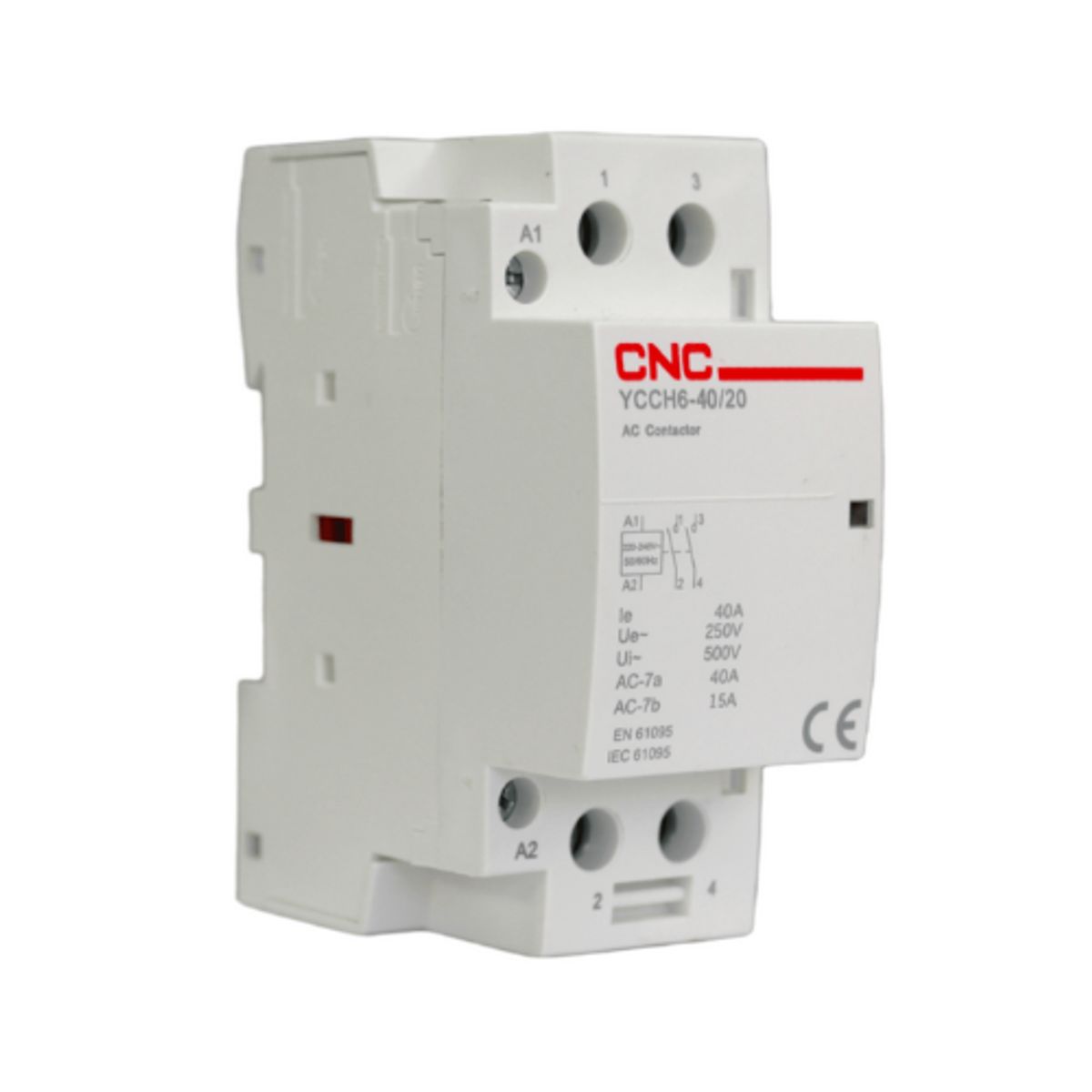 GENERICO - Contactor Modular 40A 2NO Bobina 220V - CNC YCCH6