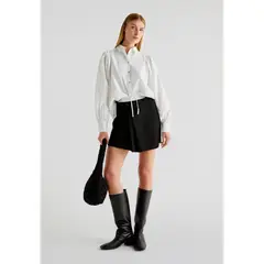 SCALPERS - Camisa Popelín Mangas Abullonadas