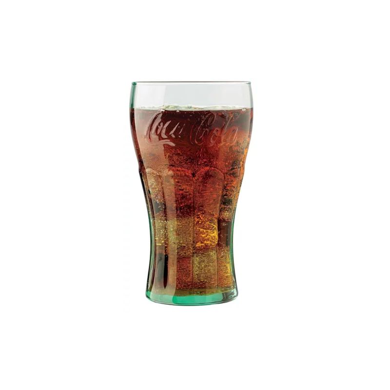 GENERICO - Set 6 Vasos Diseño Coca Cola 495ml Agua